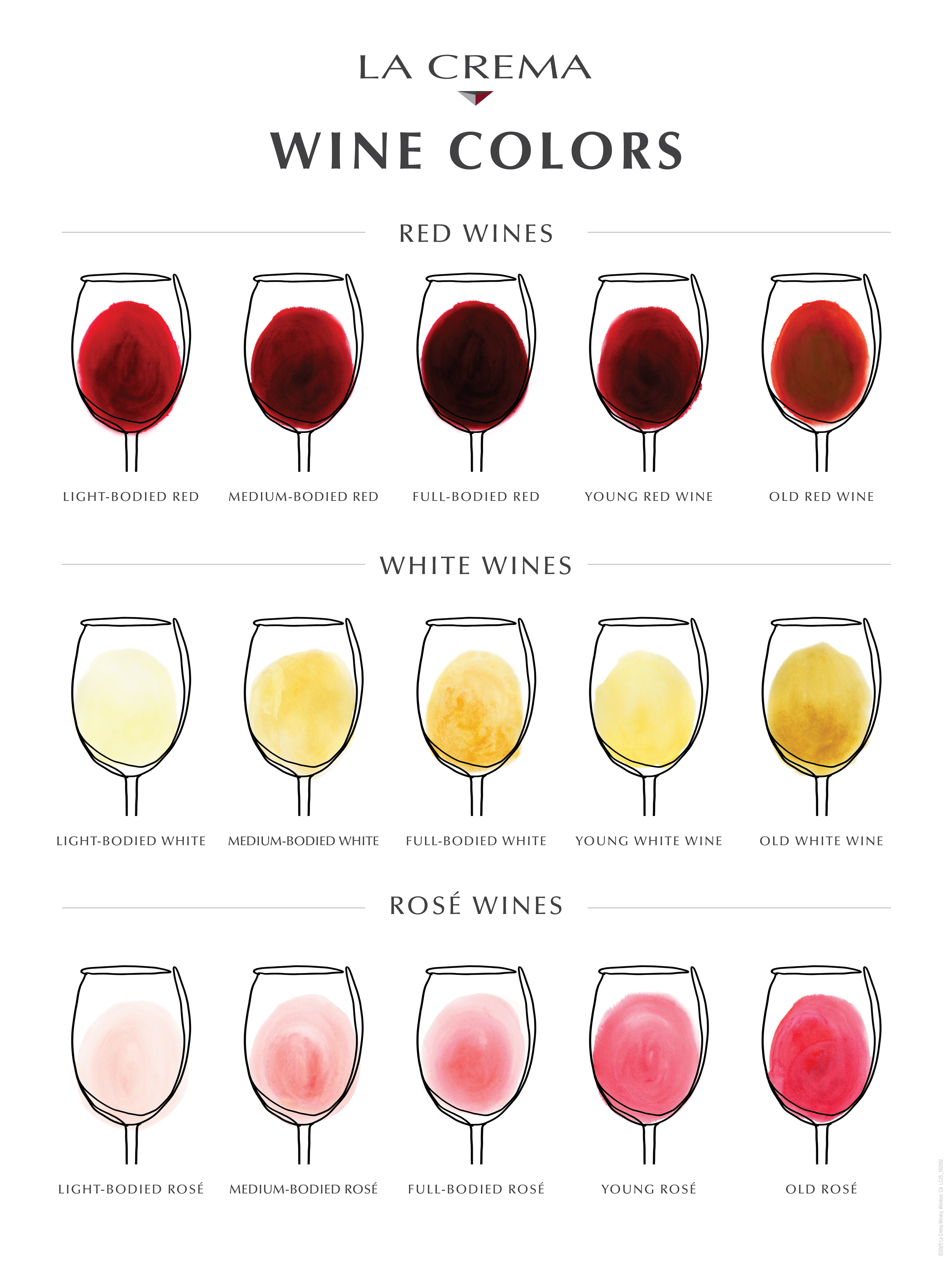 Wine Color Chart